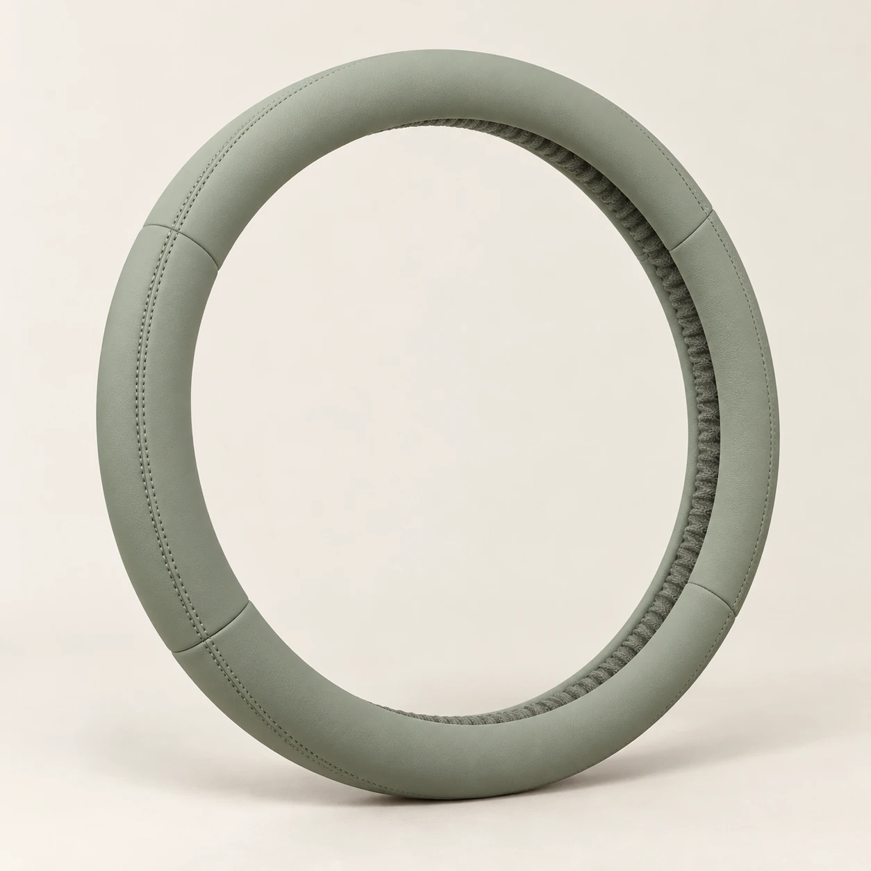 Pistachio Everyday steering wheel cover in Pistachio gray green
